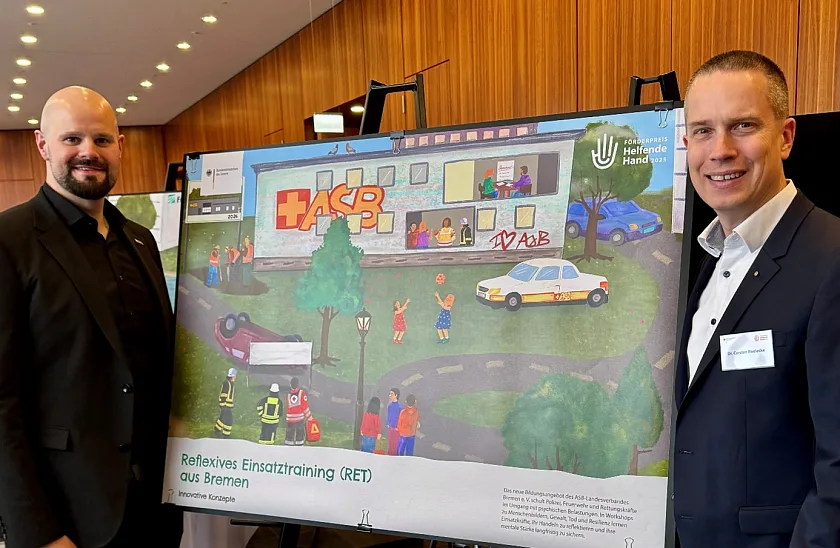 Impressionen der Preisverleihung. 