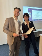 Ehrung durch den Verein zur Förderung der HfÖV e. V. 